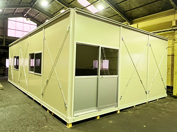 愛知県安城市倉庫内事務所