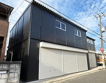大阪府門真市 自動車整備工場 中古プレハブ