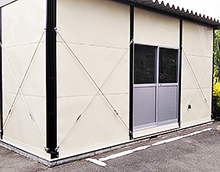 大阪府摂津市倉庫プレハブ