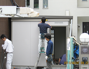 2階建事務所サイディングタイプ 写真①