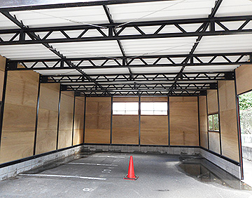 京都市倉庫 施工事例