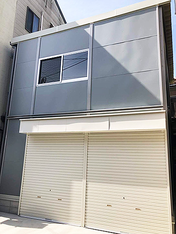 京都市倉庫 施工事例