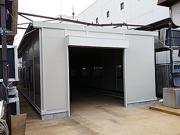 京都府京都市染色工場倉庫