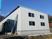 奈良県御所市建設資材製造会社様倉庫